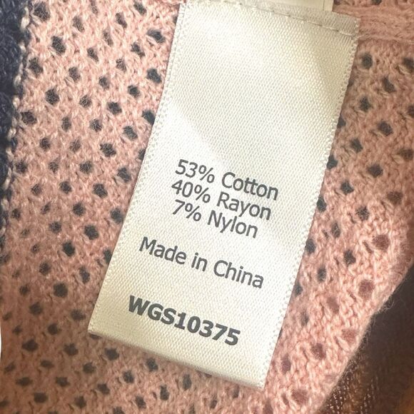 Market & Spruce Rowan Textured Cotton Blend Sweater - Size Small - Picture 6 of 7